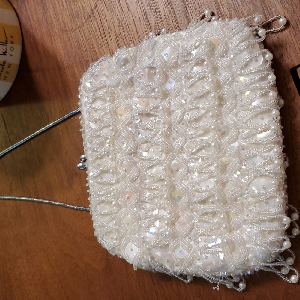 Vintage Beaded Hand Bag